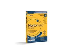 NortonLifeLock Antivirus Norton 360 Deluxe – 50 Go – 1 utilisateur, 5 appareils – 12 mois