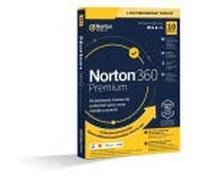 Symantec Norton 360 Premium - Version boîte (1 an) - 10 dispositifs, Espace de Stockage de Cloud 75 GB - inscrire - Win, Mac, Android, iOS - français