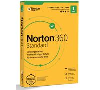 Symantec Norton 360 Standard 1 User (1 Device) / 1 Jahr 10GB Cloud-Spe (DVD-ROM)