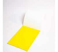 SYMBIO feuilles de marquage électrostatique Symbioflipcharts/ 500x700 mm/ jaune/ paquet de 25