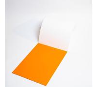 SYMBIO feuilles de marquage électrostatique Symbioflipcharts/ 500x700 mm/ orange/ paquet de 25