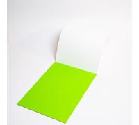 SYMBIO feuilles de marquage électrostatique Symbioflipcharts/ 500x700 mm/ vert/ paquet de 25