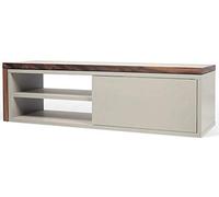 Symbiosis Move Meuble TV Noyer et Gris Taupe, 110x35x32 cm