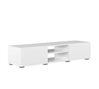 Symbiosis Podium Meuble Tv Blanc 140x42x31 cm