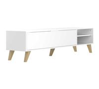 Symbiosis Prism Meuble Tv, Blanc 165x40x43,2 cm