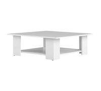 Symbiosis Square Table Basse, Blanc, 67x67x30,5 cm