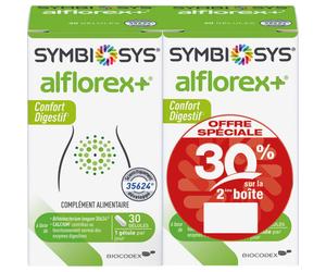 Symbiosys Alflorex+ Complément Alimentaire Confort Digestif 2x30 Gélules