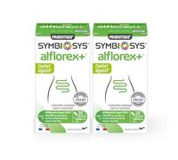 SYMBIOSYS - Alflorex + - Confort Digestif - Complément Alimentaire - Lot de 2 boîtes de 30 gélules