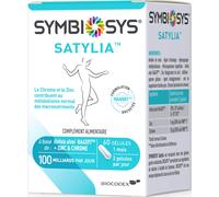 Biocodex Symbiosys Satylia – Gélules perte de poids Chrome et Guarana – 60 gélules