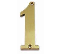 Symbol CLM9701 Chiffre laiton massif 97 mm chiffre 1