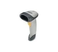 Zebra Scanner de codes-barres laser LS2208 – Kit RS232 avec support et alimentation – Blanc