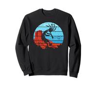 Symbole amérindien du sud-Ouest des États-Unis Dansant Kokopelli Sweatshirt