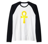 Symbole Ankh/Symbole de Vie spirituelle égyptienne Antique Manche Raglan