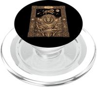 Symbole Astrologique du Zodiaque Lion Style Carte de Tarot PopSockets PopGrip pour MagSafe