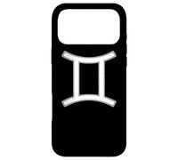 Symbole Astrologique Gemini Signe Zodiaque Coque pour iPhone 17 Pro Max