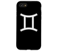Symbole Astrologique Gemini Signe Zodiaque Coque pour iPhone SE (2020) / 7/8