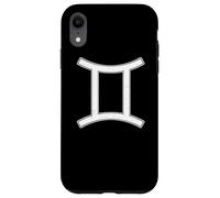Symbole Astrologique Gemini Signe Zodiaque Coque pour iPhone XR