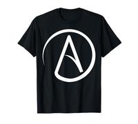 Symbole athée liberté Expression Minimaliste T-Shirt
