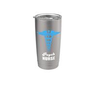 Symbole caducée infirmière psychiatrique Gobelet isotherme en acier inoxydable double paroi