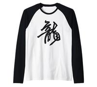 Symbole Calligraphie Chinoise de l'année du Dragon Manche Raglan