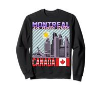 Symbole Canadien Monument, Souvenirs, Horizon de Montréal, Canada Sweatshirt