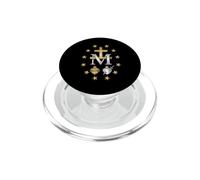 Symbole catholique de la Sainte Mère Mariale PopSockets PopGrip pour MagSafe