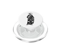 Symbole catholique de Saint Simon Pierre PopSockets PopGrip pour MagSafe