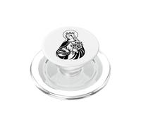 Symbole catholique de Sainte Elisabeth de Thuringe PopSockets PopGrip pour MagSafe