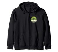 Symbole celtique arbre de vie avec nœud vert Sweat à Capuche