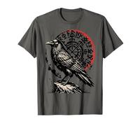 Symbole Celtique Nordique Corbeau Viking T-Shirt