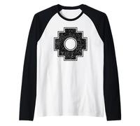 Symbole chakana Inca Croix andine Incan Manche Raglan