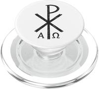Symbole Chi Rho de l’Église Primitive - Christogramme PopSockets PopGrip pour MagSafe