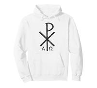 Symbole Chi Rho de l’Église Primitive - Christogramme Sweat à Capuche