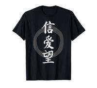 Symbole Chinois pour la Foi, l'amour, l'espoir, Le caractère hanzi chrétien T-Shirt