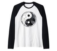 Symbole Chinois Yin Yang spiritualité équilibre Harmonie taoïsme Manche Raglan