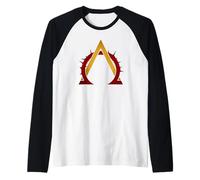 Symbole chrétien pour Jésus-Christ Alpha et Omega Manche Raglan