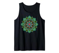 Symbole coloré de méditation Mandala Lotus Débardeur