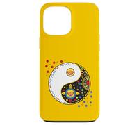 Symbole coloré de Yoga Qi Gong Tao Yin Yang Lotusflower Coque pour iPhone 13 Pro Max