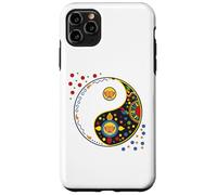 Symbole coloré pour tao Yin et Yang qi Gong ou Tai chi Coque pour iPhone 11 Pro Max