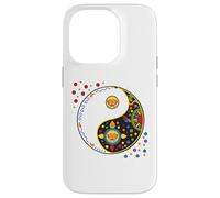Symbole coloré pour tao Yin et Yang qi Gong ou Tai chi Coque pour iPhone 14 Pro