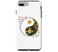 Symbole coloré pour tao Yin et Yang qi Gong ou Tai chi Coque pour iPhone 7 Plus/8 Plus