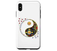 Symbole coloré pour tao Yin et Yang qi Gong ou Tai chi Coque pour iPhone XS Max