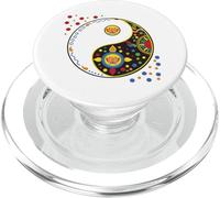 Symbole coloré pour tao Yin et Yang qi Gong ou Tai chi PopSockets PopGrip pour MagSafe