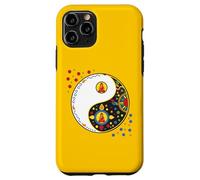 Symbole coloré Taiji Yoga Qi Gong Tao Signe Symbole Yin Yang Bouddha Coque pour iPhone 11 Pro
