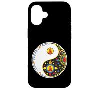 Symbole coloré Taiji Yoga Qi Gong Tao Signe Symbole Yin Yang Bouddha Coque pour iPhone 16