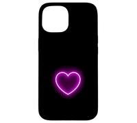 Symbole d'amour en Forme de cœur, Design Minimaliste Coque pour iPhone 15