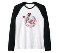 Symbole d'amour Romantique Sentiments pour Vous Manche Raglan