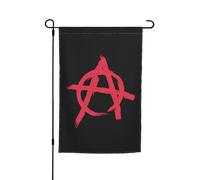 Symbole d'anarchie 12 x 18 pouces pour décoration extérieure de jardin