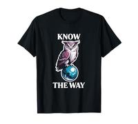 Symbole d'art de la chouette de sagesse connaissances anciennes enseignants étudiants T-Shirt
