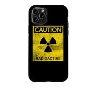 Symbole d'avertissement Grunge de Danger nu ire radioactif Coque pour iPhone 11 Pro